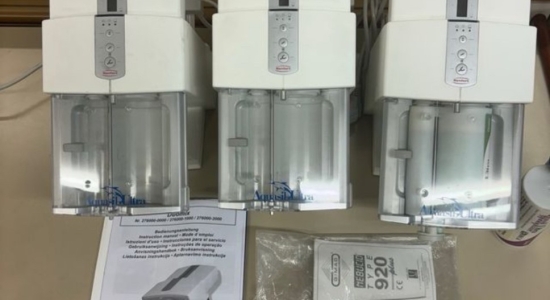 Máquina mezcladora de material de impresión 