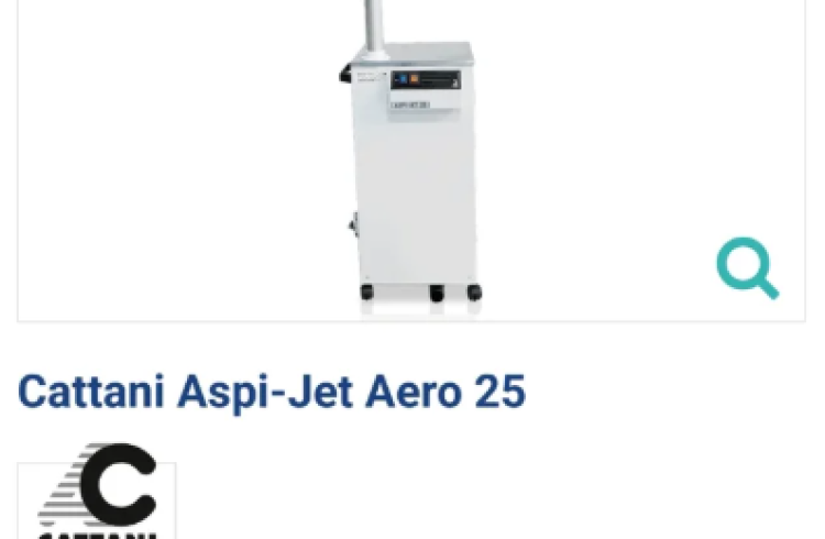 Vendo nuevo Aspirador Dental Nuevo Cattani Aspi-Jet
